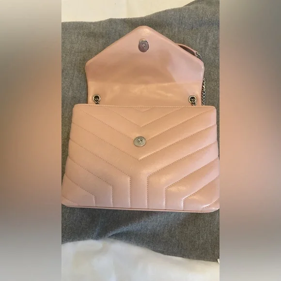 Saint Laurent LouLou small pink - Picture 7 of 16